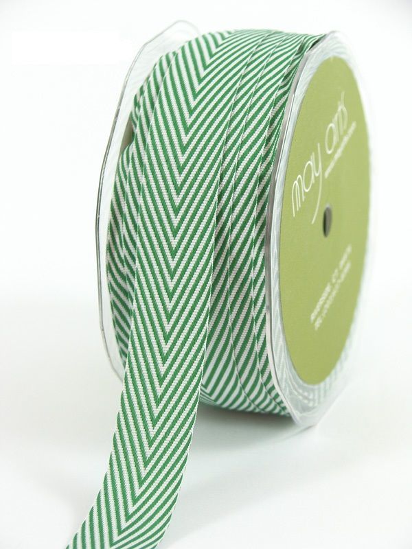 Твиловая лента-зеленая 1,9 см